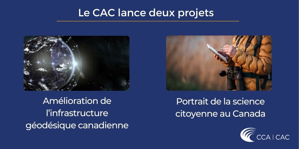 Le CAC lance deux projets.